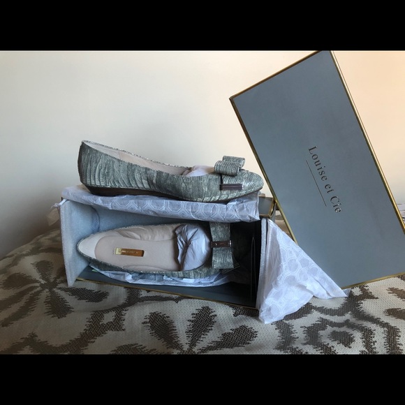 🆕LOUISE ET CIE BETSIE BOW BALLET FLATS 🥿 Sz 8.5M - Picture 14 of 15